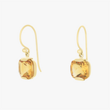 Linh | 9K YG Citrine Drop Earrings