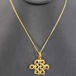 Auspicious 22k Gold Pendant - The Classic Jewellers