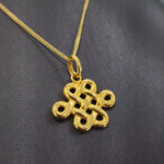 Auspicious 22k Gold Pendant - The Classic Jewellers