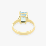 Frey | 9K YG Blue Topaz Ring