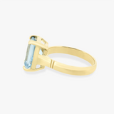 Frey | 9K YG Blue Topaz Ring