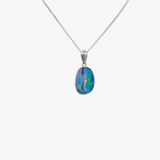Rinae | Australian Silver Opal Pendant