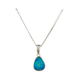 Australian Opal | Claire Sterling silver pendant