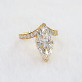 MARILYN | 1.52ct Marquise Chevron- Ready To Ship