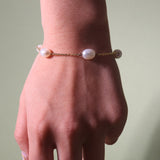Marbella | 9K Yellow Gold Fresh Water Pearl Bracelet