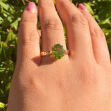 Tameka | 9ct Yellow Gold Peridot Ring