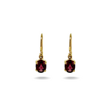 Laura | 9ct Rose Garnet Earrings