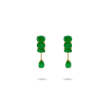 Briar | 18ct Yellow Gold Chrysoprase Earrings