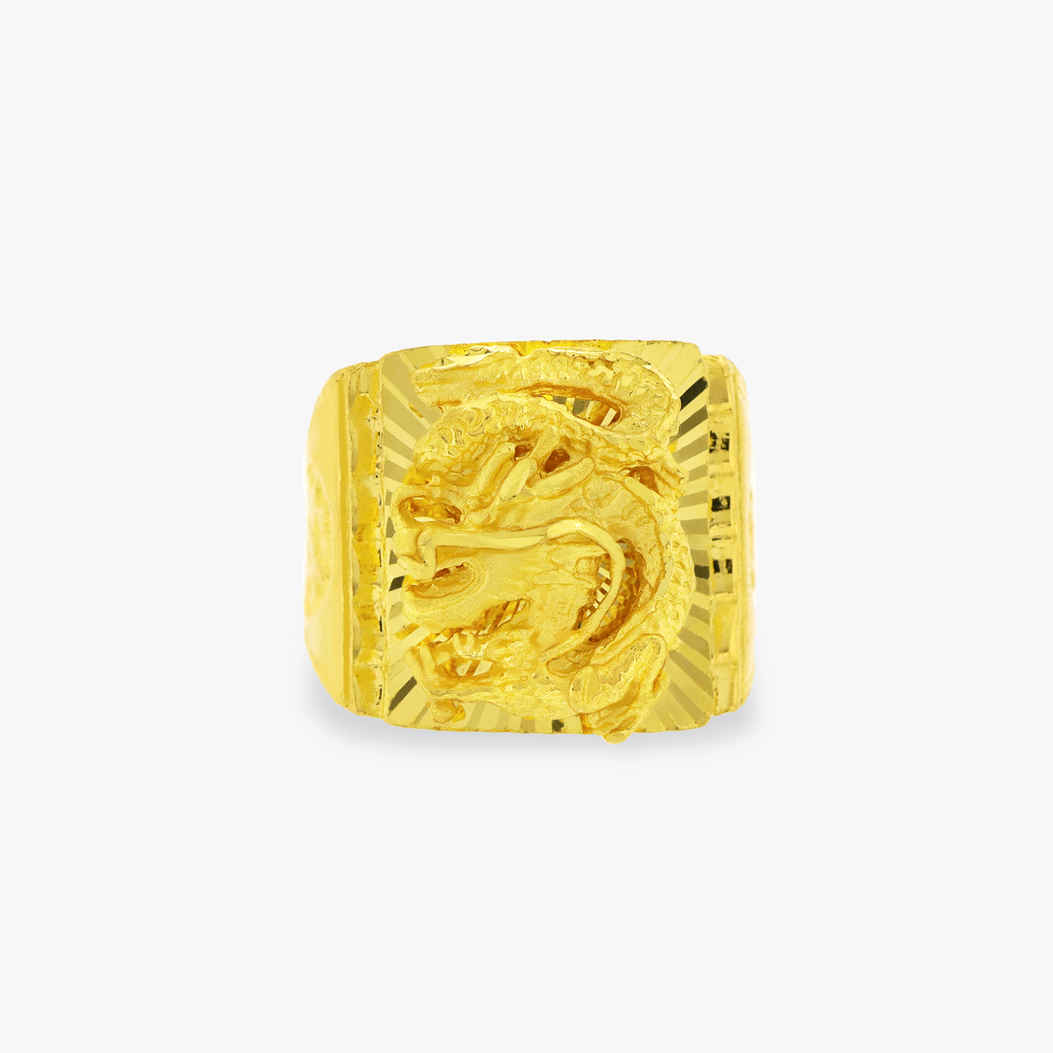 Dragon Emperor Ring | 24K Gold - The Classic Jewellers