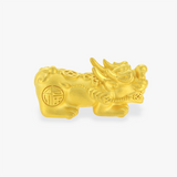 24k Extra Large Pixiu Charm