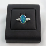 Jasmine | Doublet Opal Silver Ring