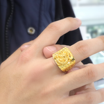 Dragon Emperor Ring | 24K Gold - The Classic Jewellers