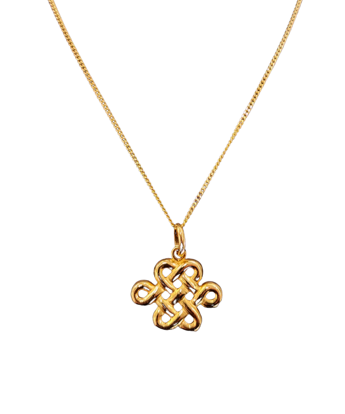 Auspicious 22k Gold Pendant - The Classic Jewellers