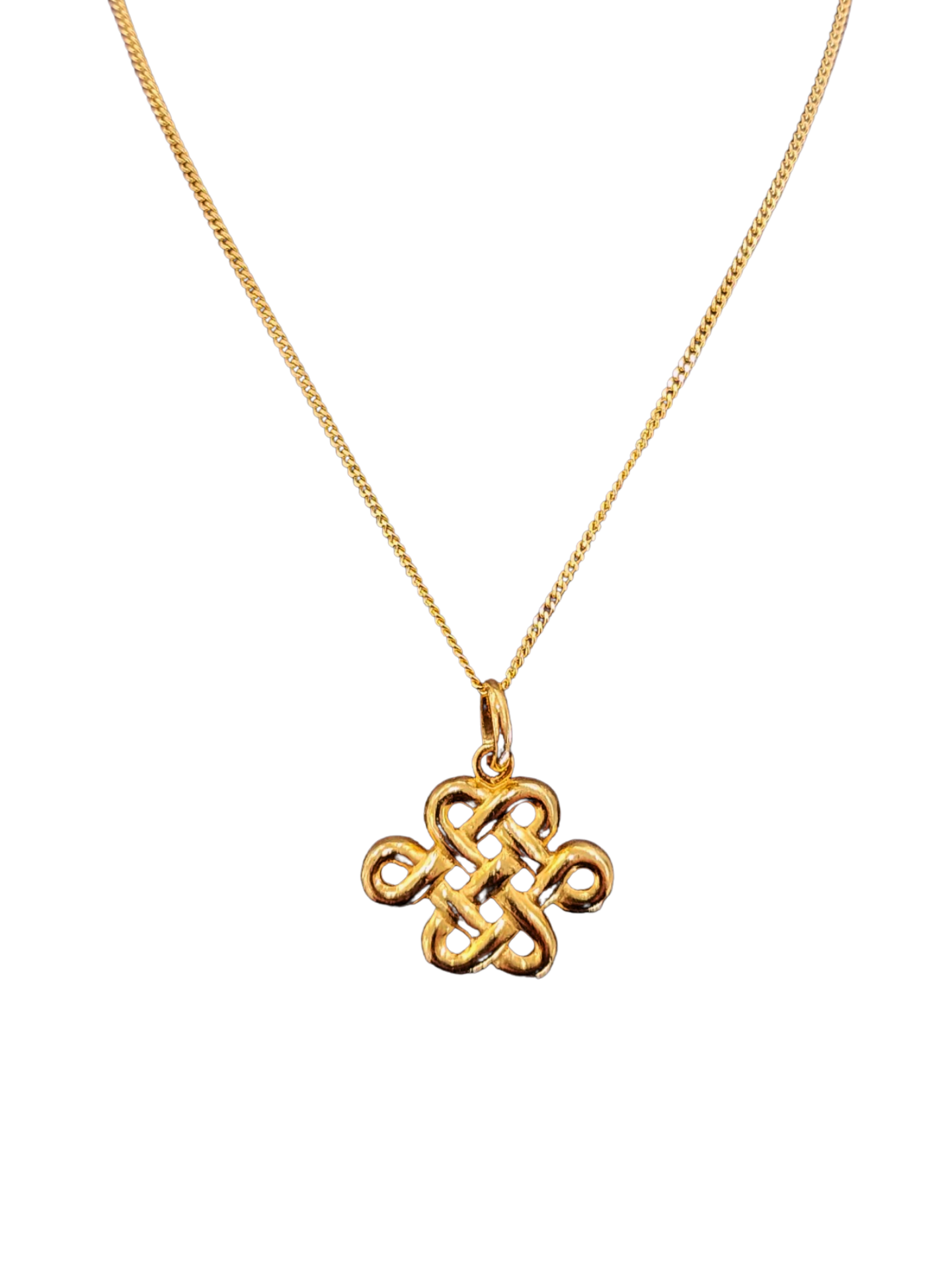 Auspicious 22k Gold Pendant - The Classic Jewellers