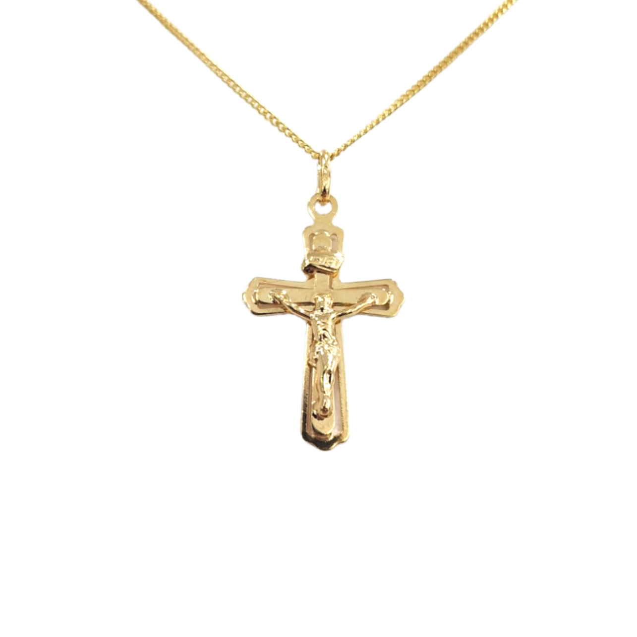 Ezra 9 Carat Yellow Gold Cross Pendant The Classic Jewellers