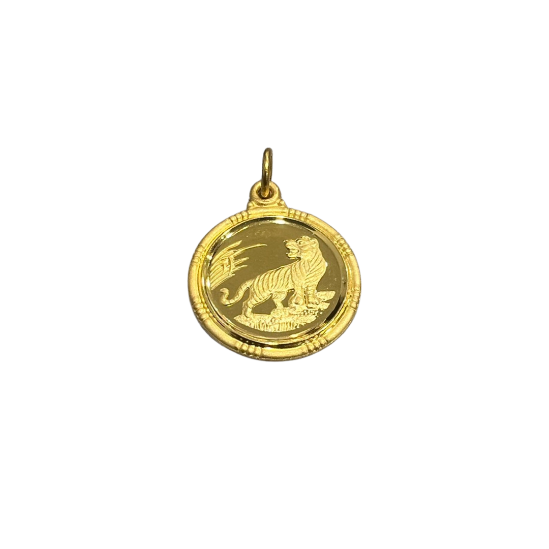 24k Zodiac Animal Pendant - The Classic Jewellers