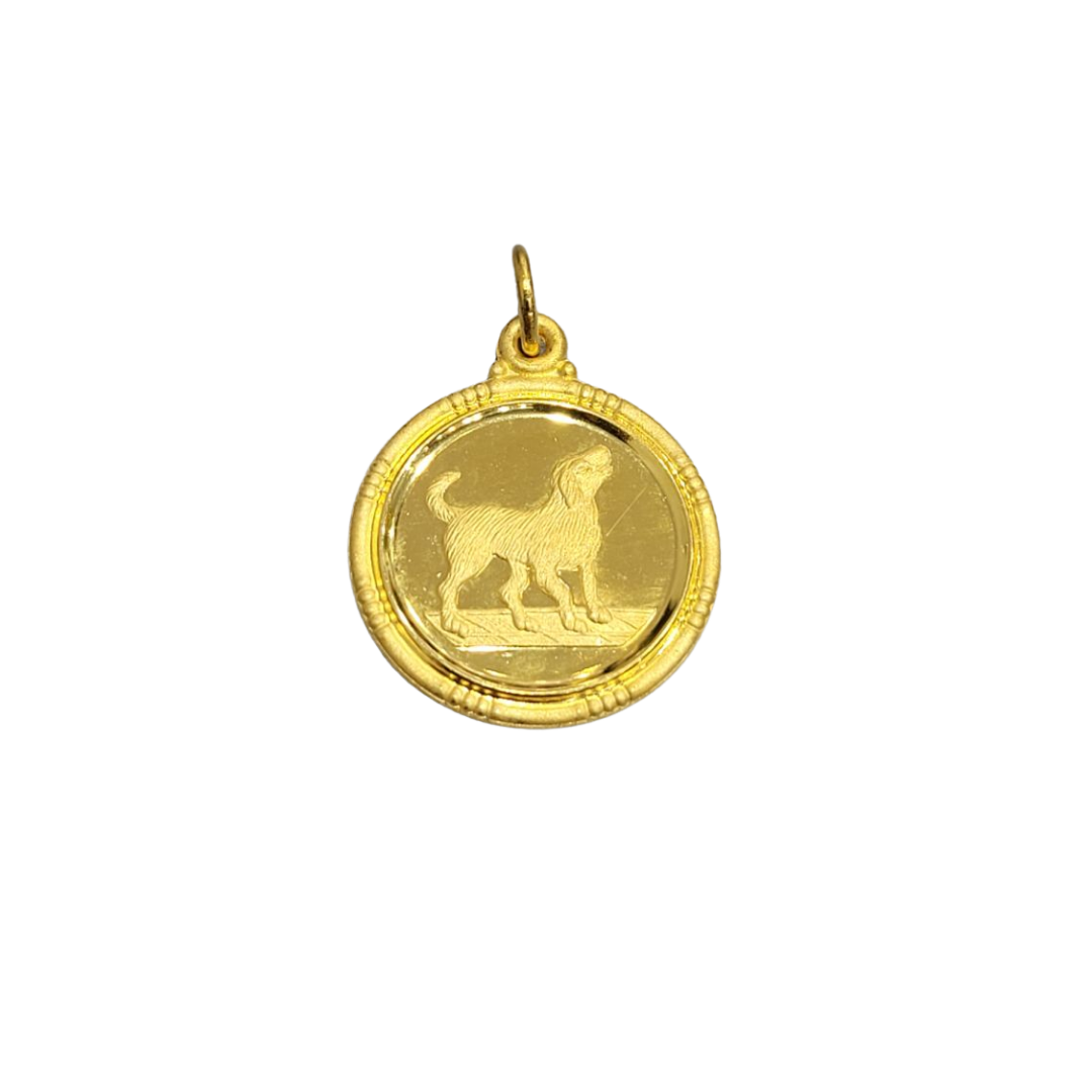 24k Zodiac Animal Pendant - The Classic Jewellers