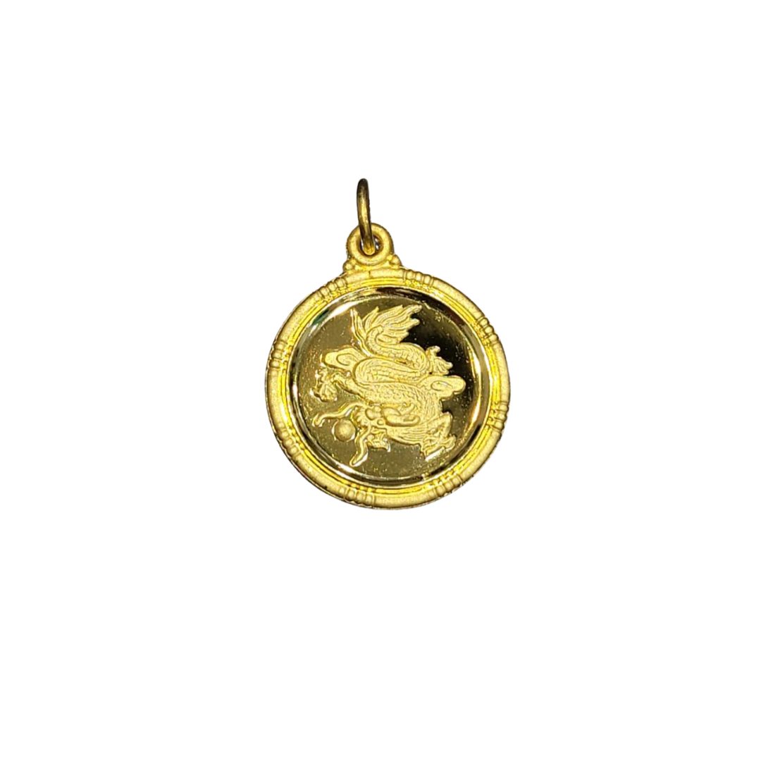 24k Zodiac Animal Pendant - The Classic Jewellers