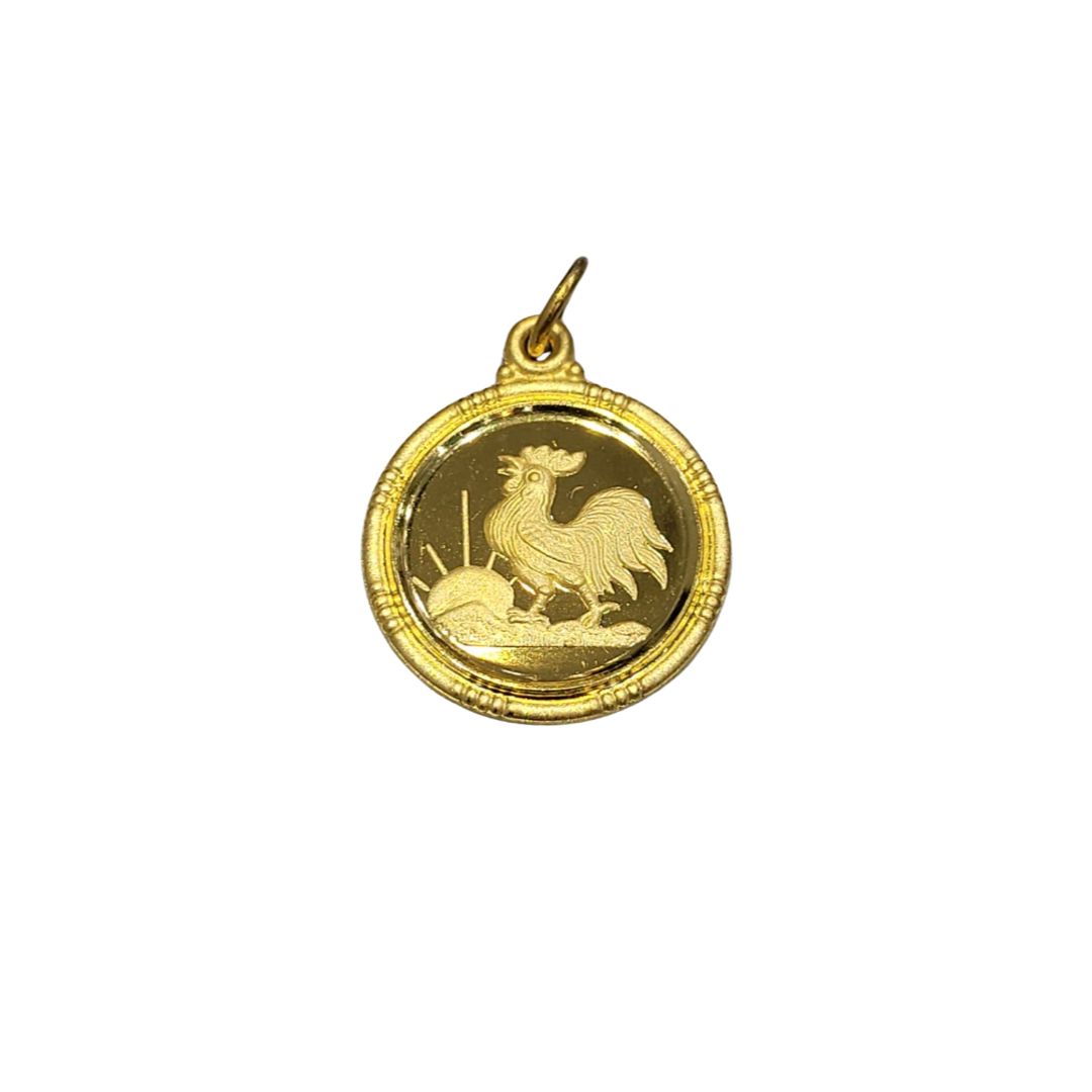 24k Zodiac Animal Pendant - The Classic Jewellers