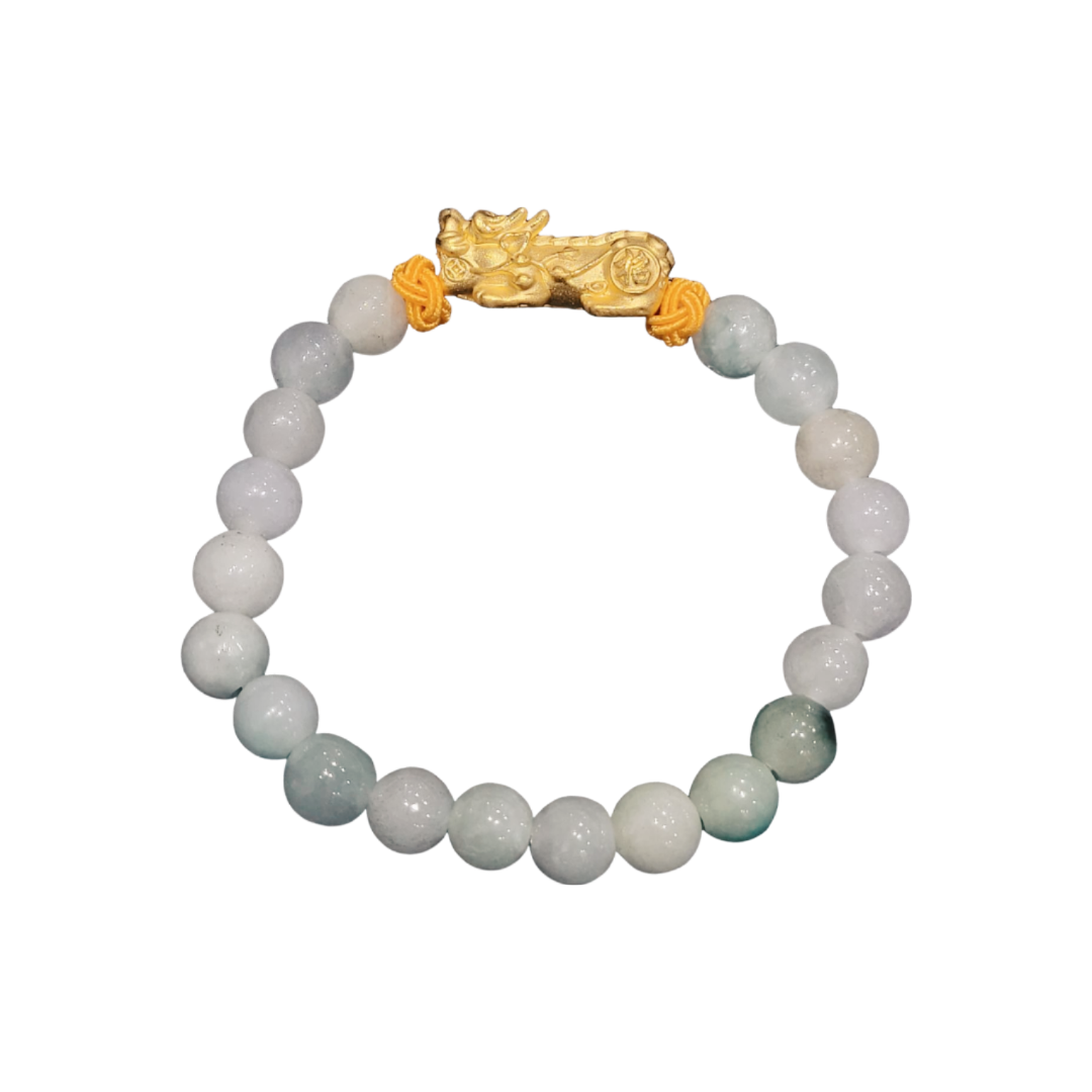 Jade bracelet 2025 with gold