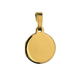 Round Engraving Pendant - The Classic Jewellers
