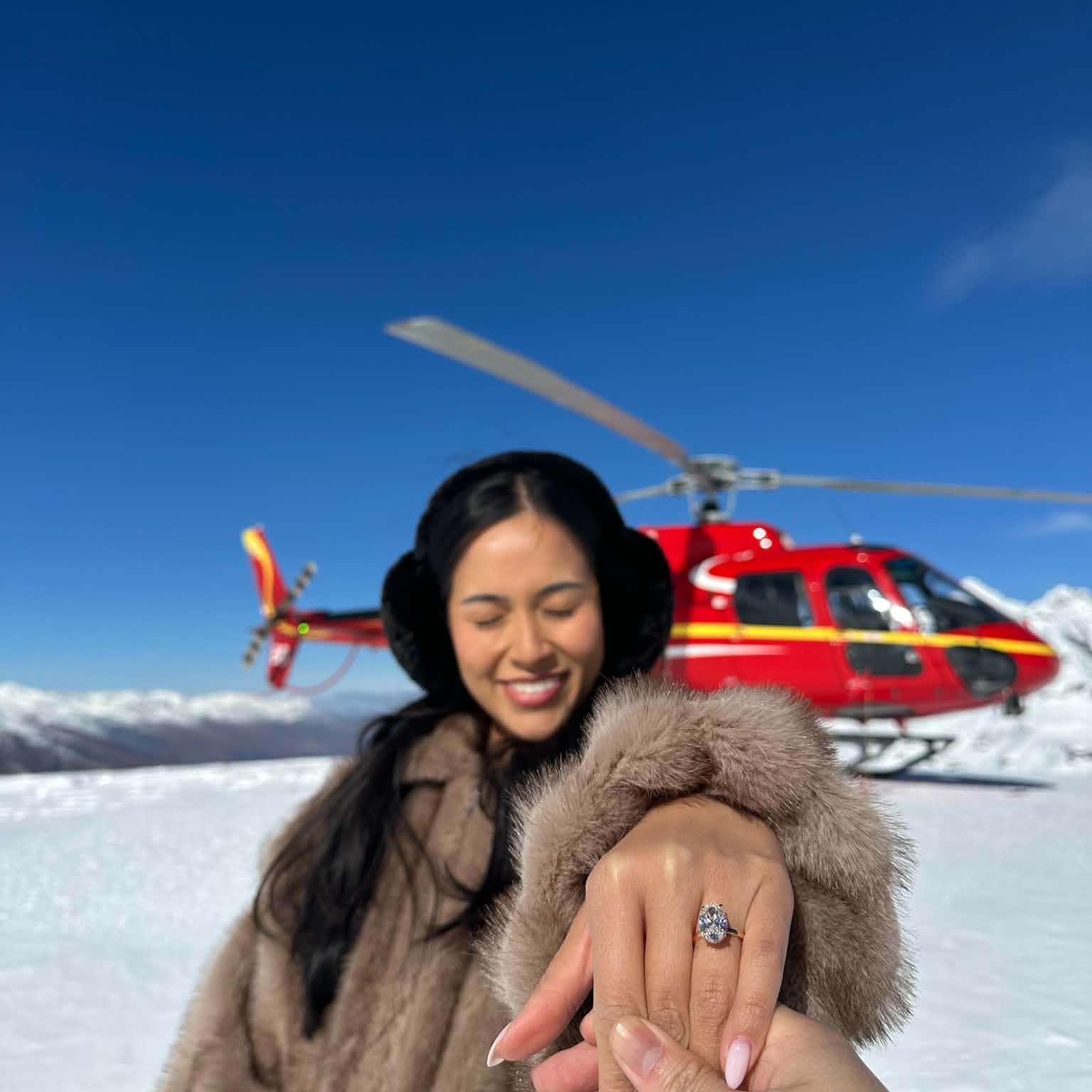 GLACIER, A HELICOPTER AND A LOVE SINCE 13 | JULIE AND KELVIN'S LOVE STORY