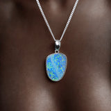 Vireli | Australian Silver Opal Pendant