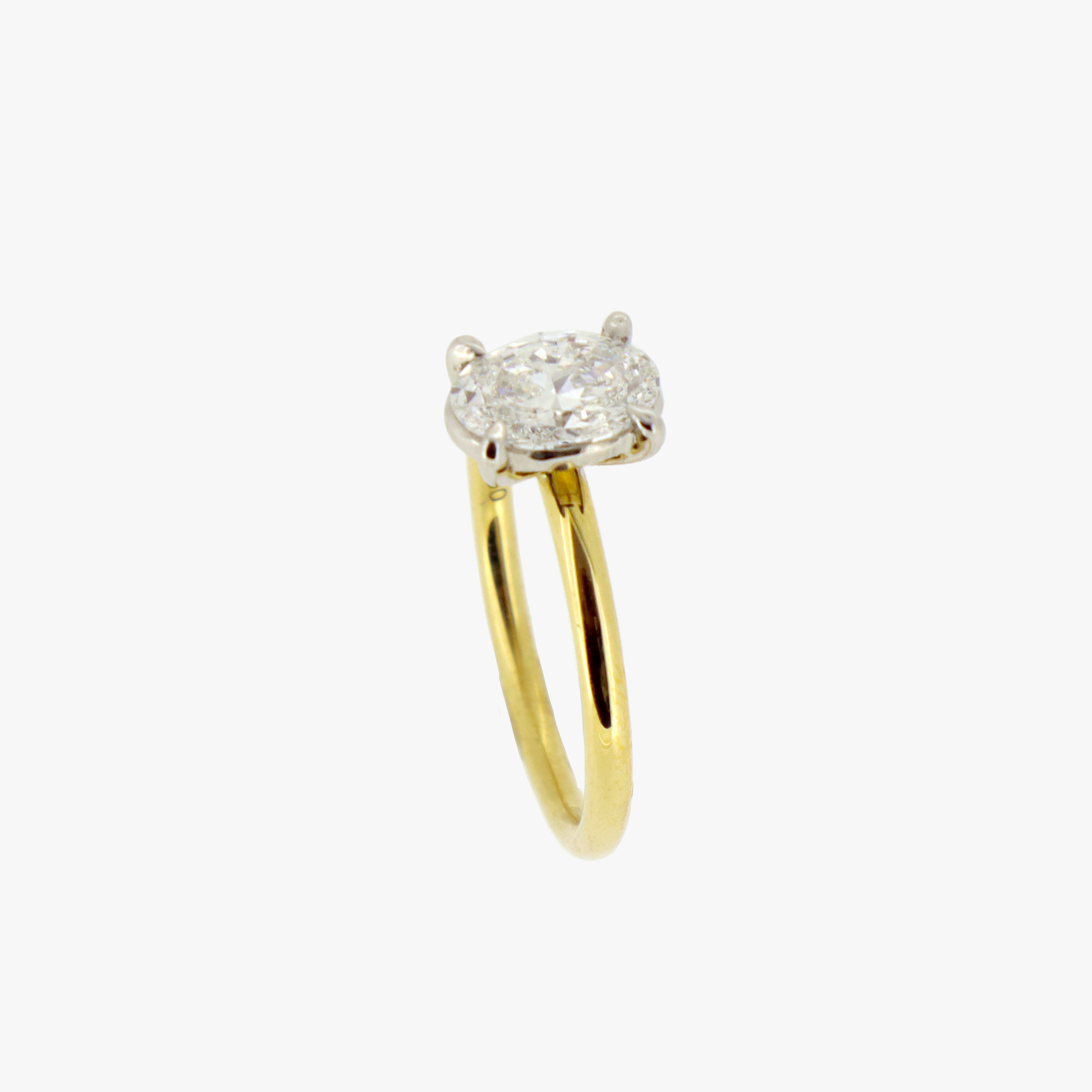Chanel | 1.5ct Oval Lab Grown Engagement Ring - The Classic Jewellers