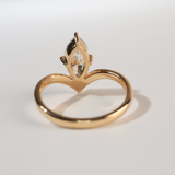 Mirren | 18K Yellow Gold 1.15ct Marquise Lab Diamond Engagement Ring