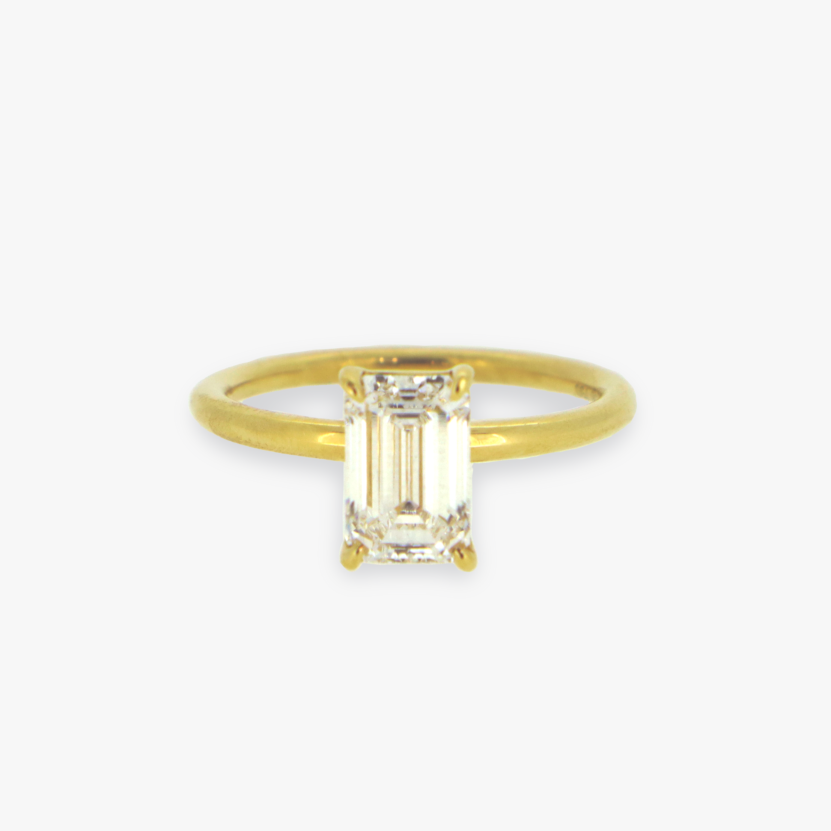 Esmeralda | 1.50ct Emerald Cut Lab Grown Engagement Ring - The Classic Jewellers