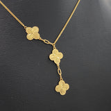 Cleo | Trilogy Clover Necklace - The Classic Jewellers