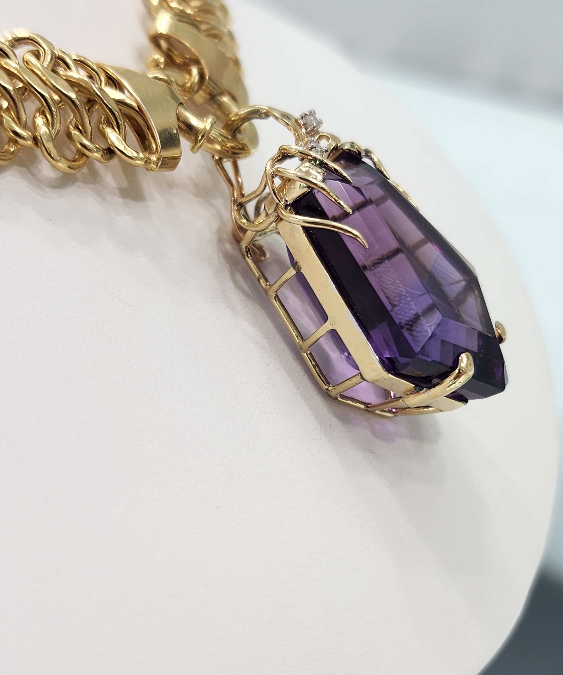 Odilia Amethyst Pendant - The Classic Jewellers