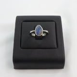 Kate | Doublet Silver Opal Ring