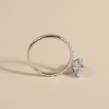 ADA | 1.5ct Oval with Hidden Halo and Accent Diamonds- Ready To Ship
