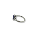 18ct White Gold Tanzanite Ring