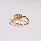 Haven Pear Pinky Promise Ring - Ready To Ship