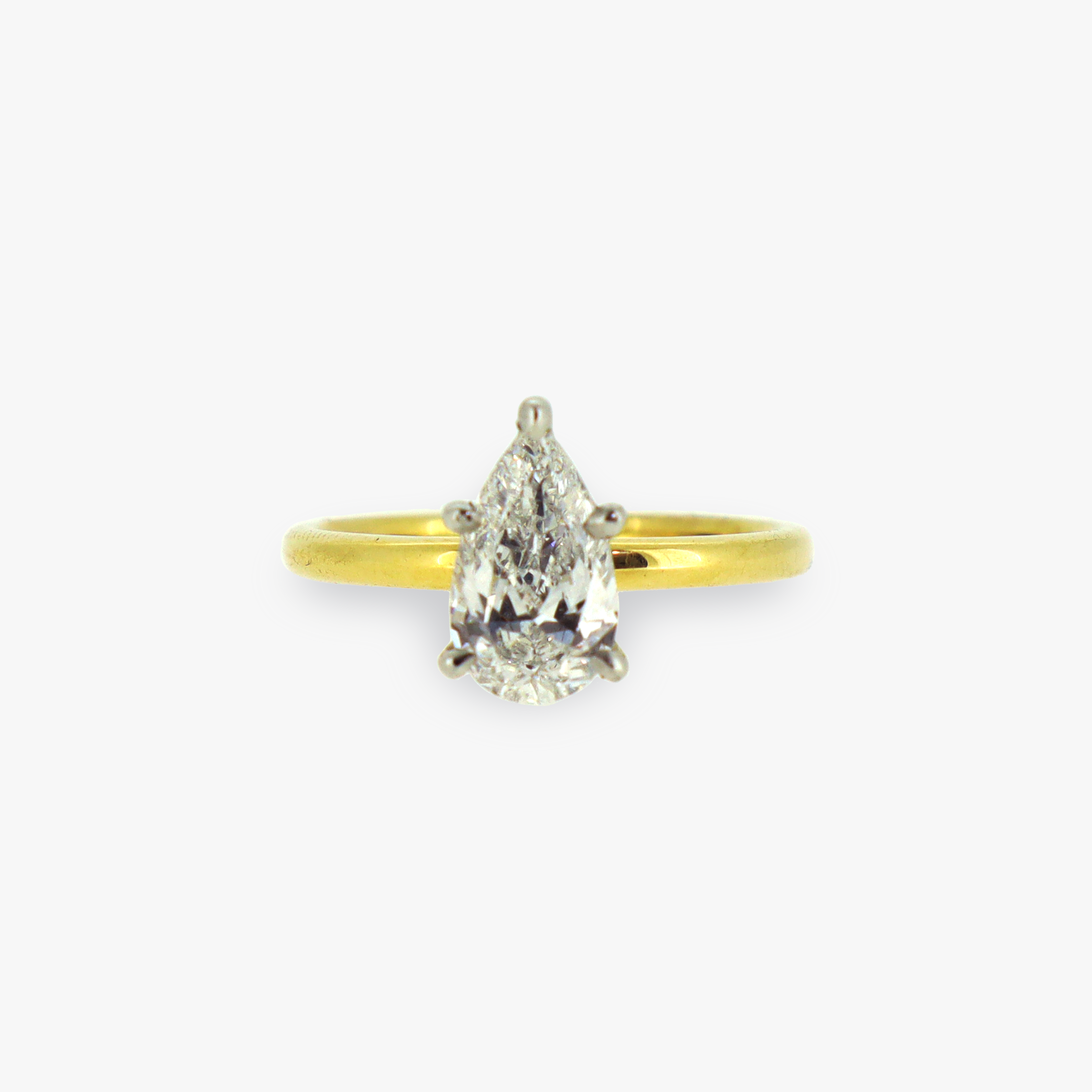 PAIGE | 1.05CT PEAR CUT SOLITAIRE ENGAGEMENT RING