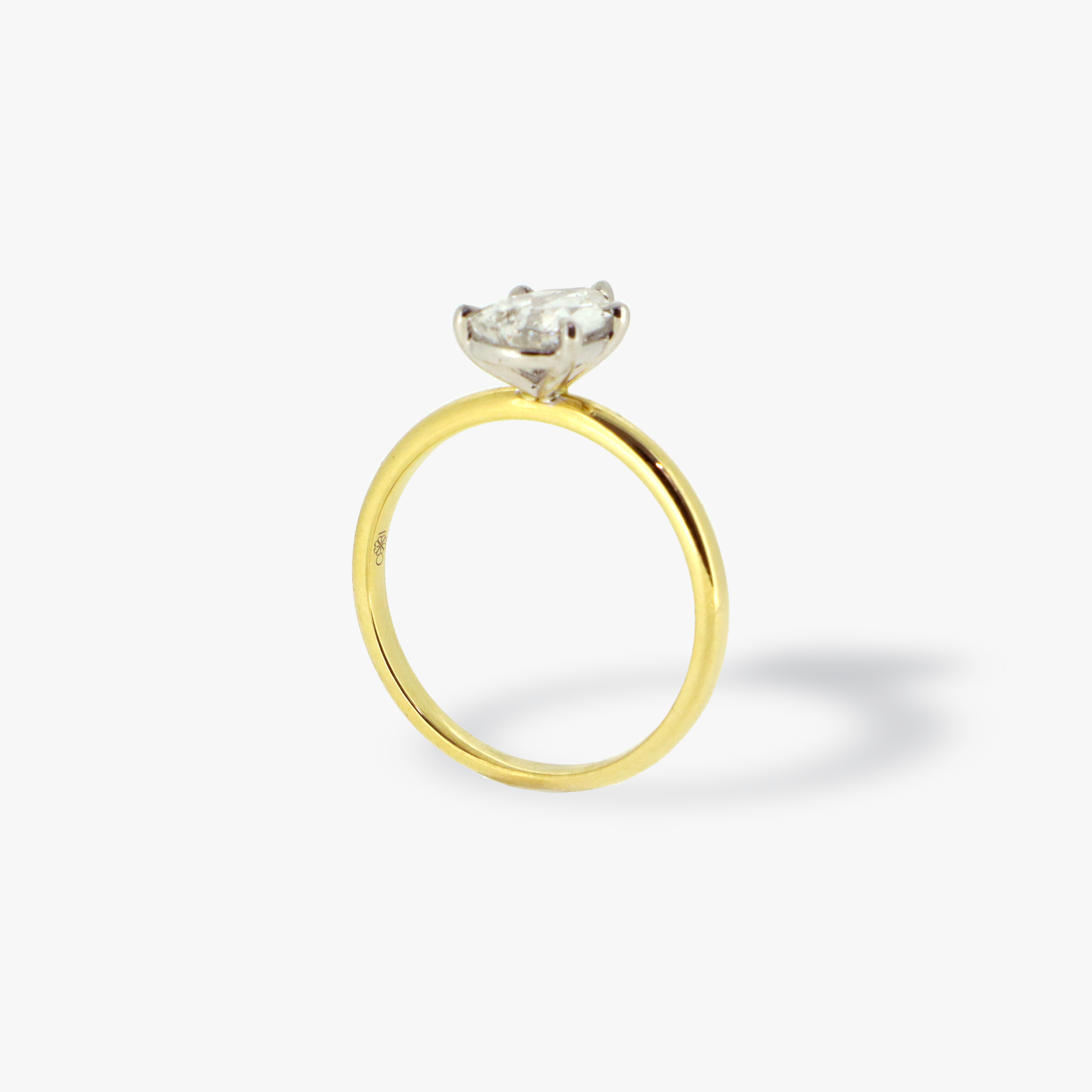 PAIGE | 1.05CT PEAR CUT SOLITAIRE ENGAGEMENT RING