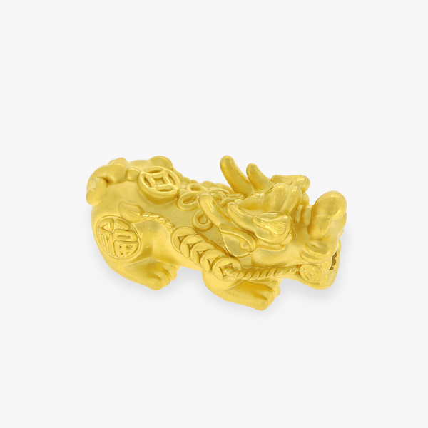 24k Large Pixiu Charm