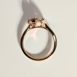 AMELIE | 18YG Toi et Moi Champagne &amp; White - Ready To Ship - The Classic Jewellers