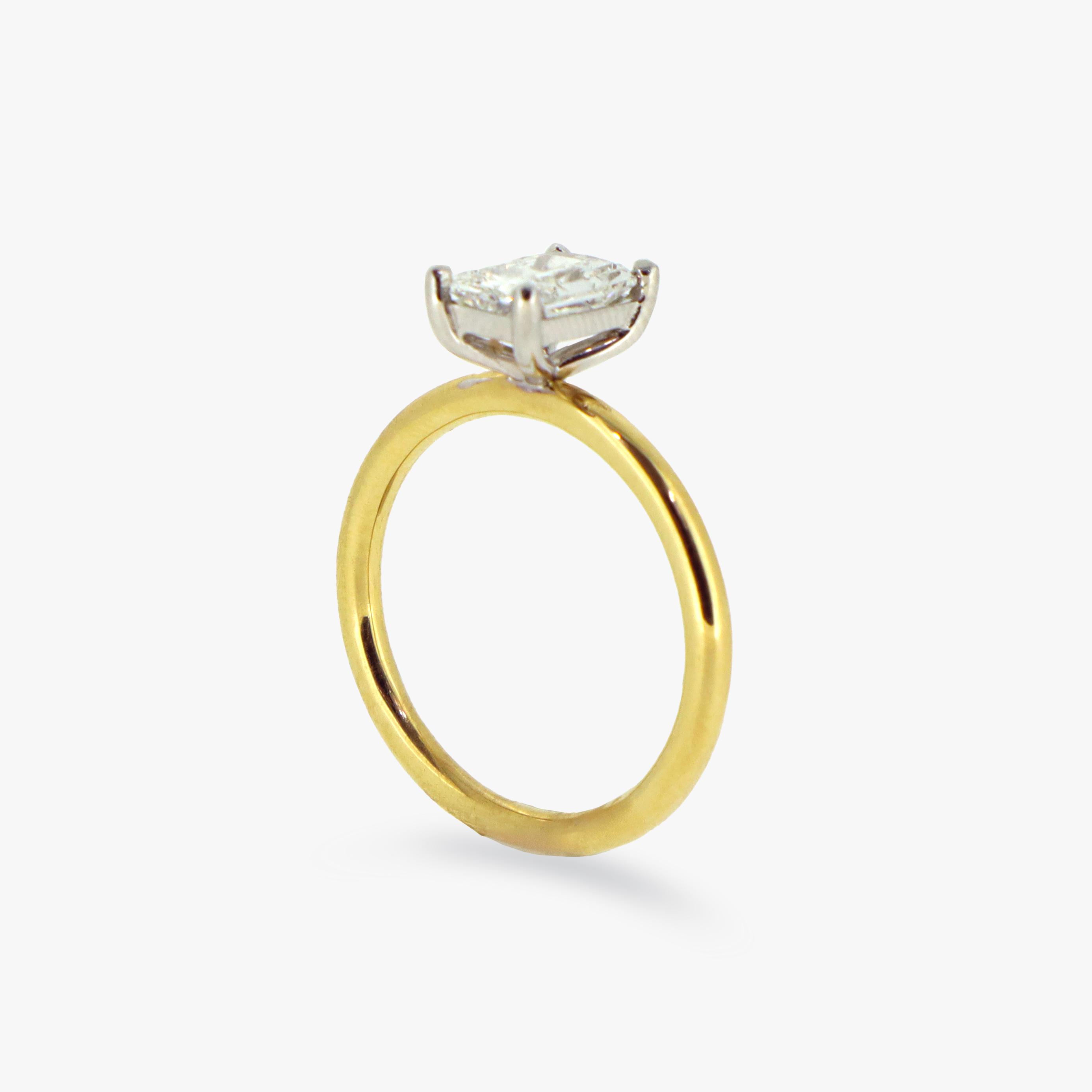 Isabella | 1CT RADIANT CUT SOLITAIRE ENGAGEMENT RING
