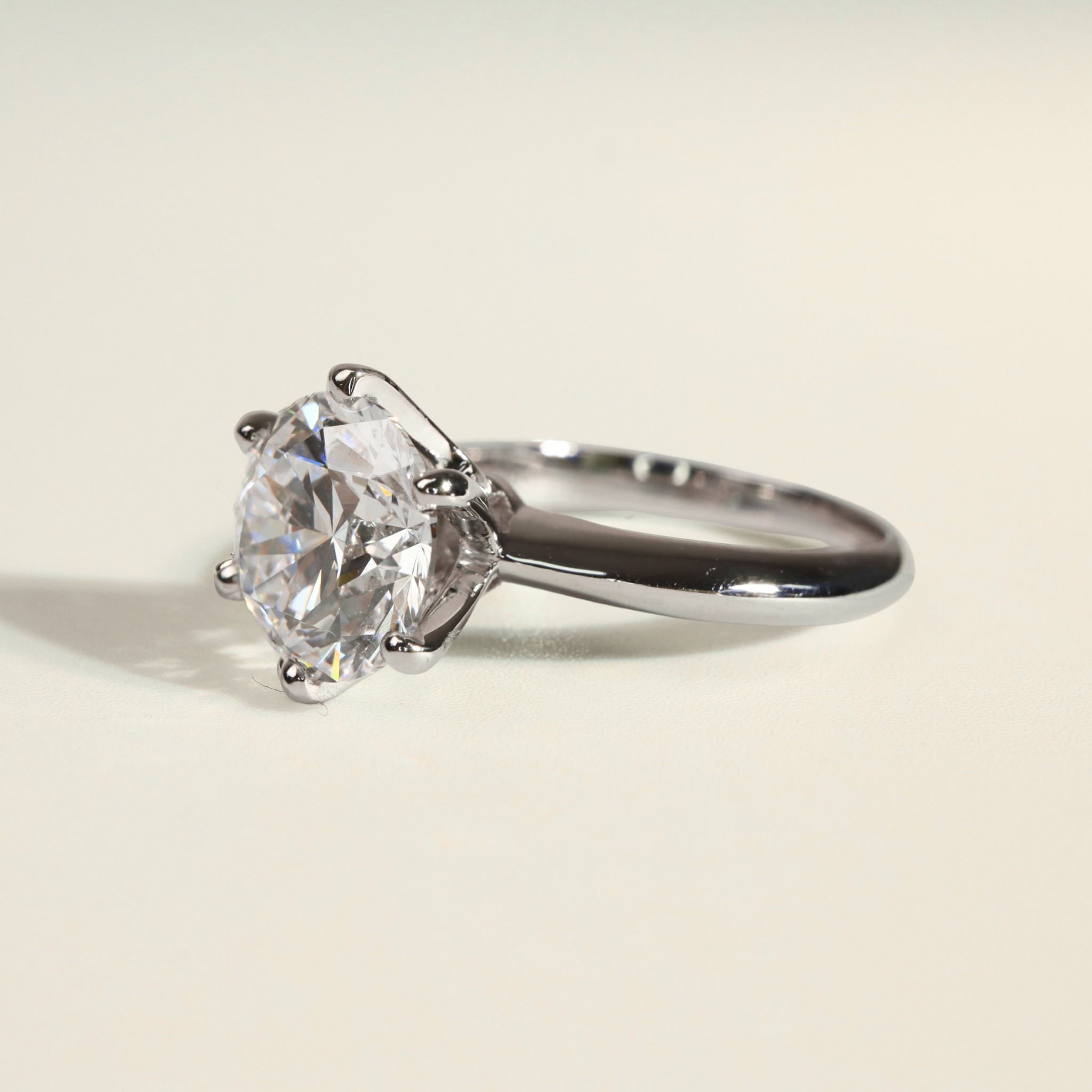 AMA | 3ct Round Solitaire - Ready To Ship - The Classic Jewellers