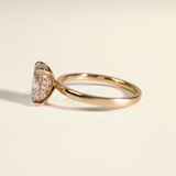 GEMMA | 1.50ct Oval Diamond With Hidden Halo- Ready To Ship - The Classic Jewellers
