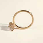 GEMMA | 1.50ct Oval Diamond With Hidden Halo- Ready To Ship - The Classic Jewellers