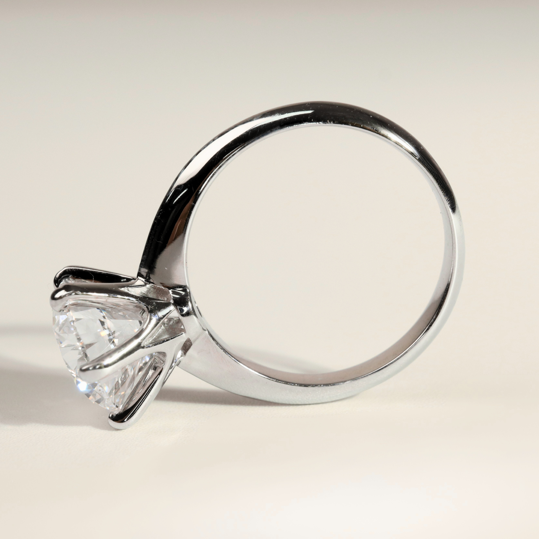 AMA | 3ct Round Solitaire - Ready To Ship - The Classic Jewellers