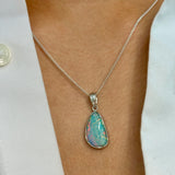 Australian Opal | Shaelae Sterling silver pendant