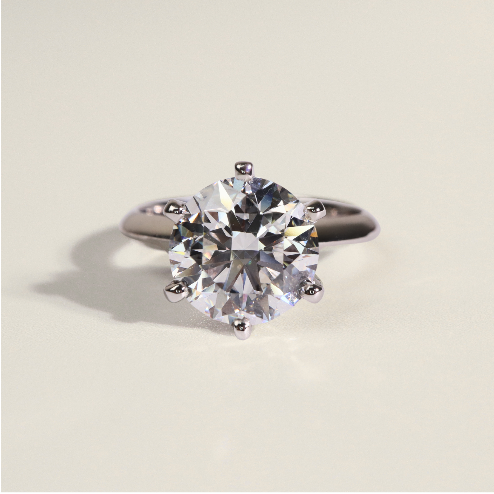 AMA | 3ct Round Solitaire - Ready To Ship - The Classic Jewellers