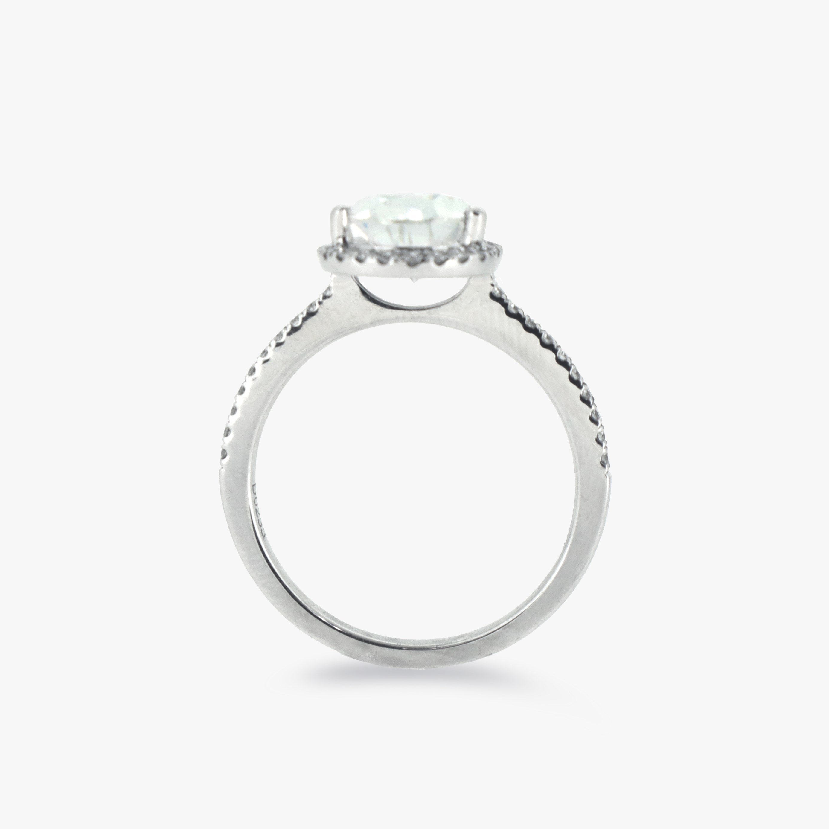 ASTRID | 3CT PEAR CUT MOISSANITE ENAGAGEMENT RING - The Classic Jewellers
