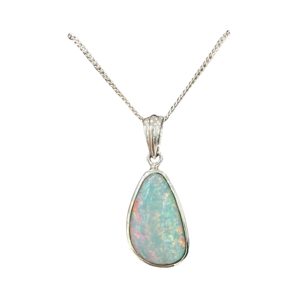 Australian Opal | Shaelae Sterling silver pendant