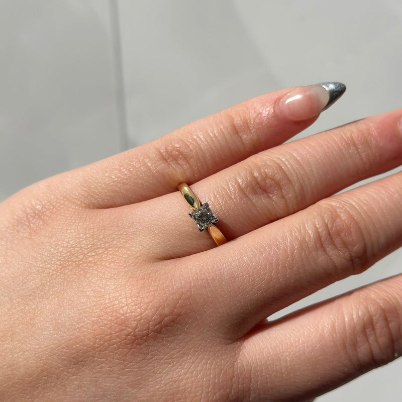 Eugenia | Princess Cut Engagement Ring